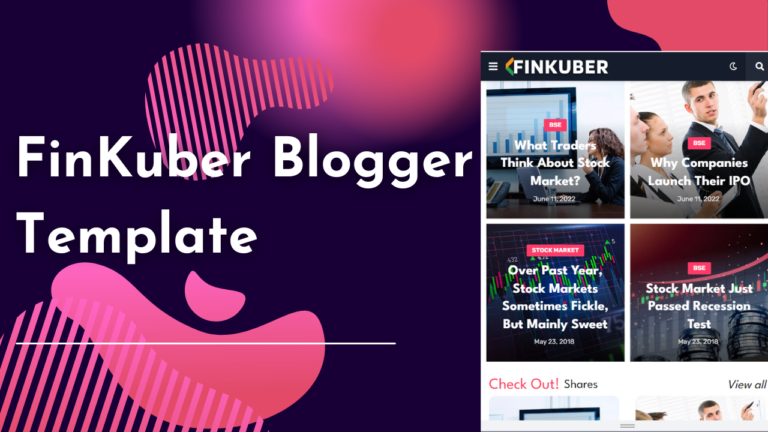 FinKuber Blogger Template